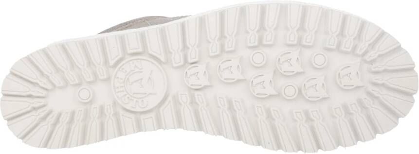 Mephisto Zilveren Patent Damessneakers