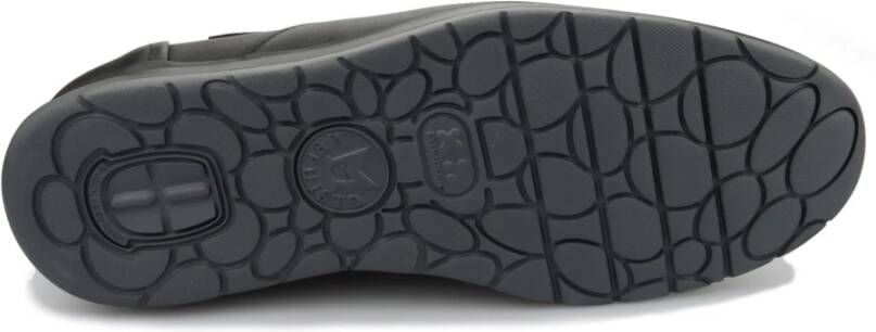 Mephisto Zwarte Leren Veterschoen voor Heren