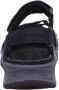 Mephisto Allrounder Sandalen Honduras Zwart Imitatie Leer Verwisselbaar Voetbed - Thumbnail 9