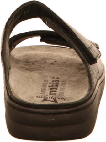 mephisto Zwarte Sandalen Black Heren