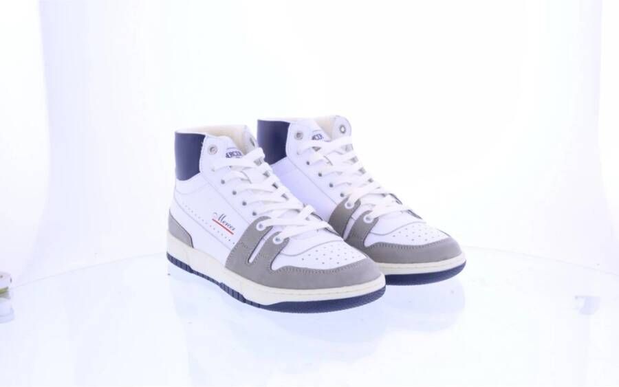Mercer Amsterdam Brooklyn Wit Grijs Sneakers