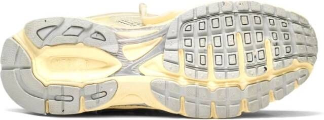 Mercer Amsterdam Champagne Re-Run Mesh Leren Sneakers