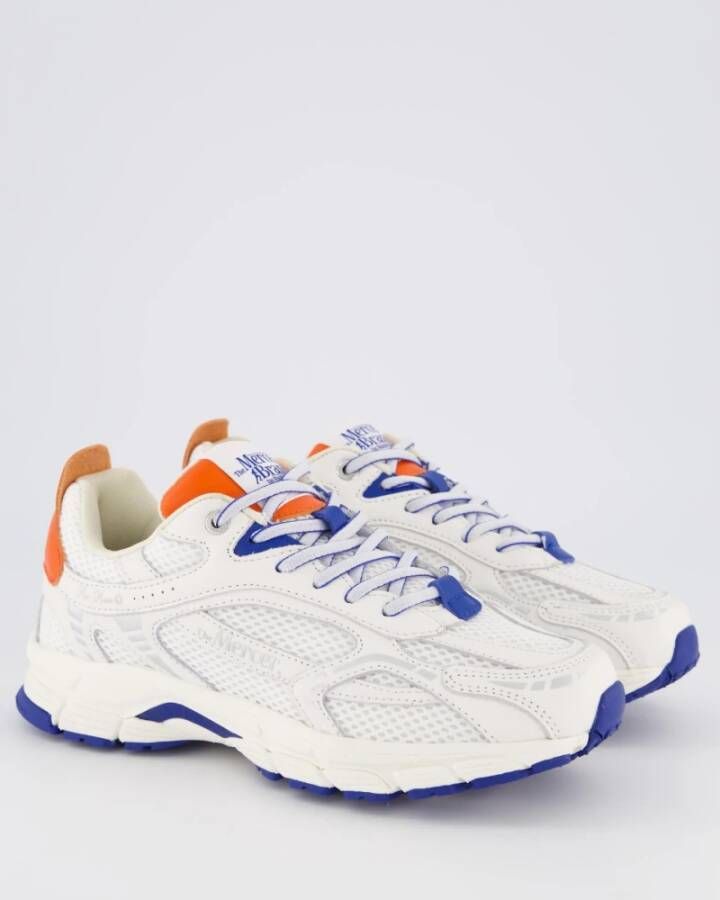 Mercer Amsterdam Dames The Re-Run City Wit Blauw White Dames