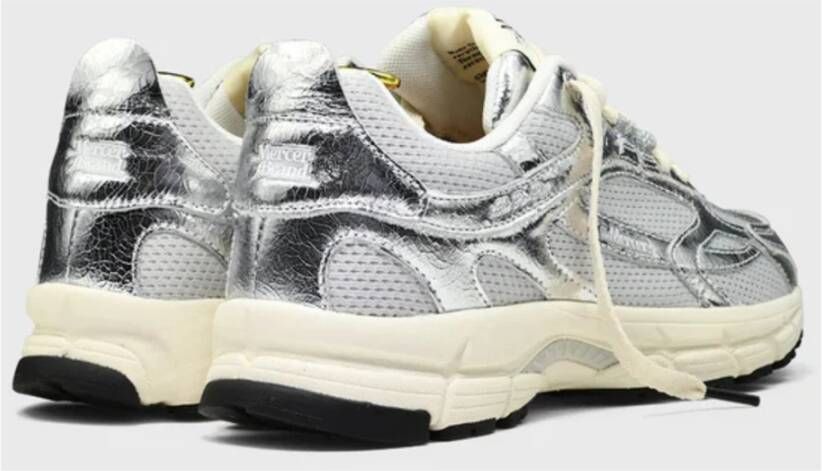 Mercer Amsterdam Gebroken Sneakers Zilver