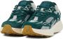 MERCER AMSTERDAM Lage Sneakers Heren Re-run Max Maat: 42 Materiaal: Suède Kleur: Groen - Thumbnail 2