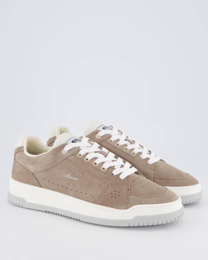 Mercer Amsterdam Heren The Open Era Sneaker Bruin Brown Heren