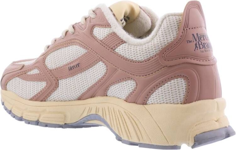 Mercer Amsterdam High Frequency Roze Sneakers Pink Dames