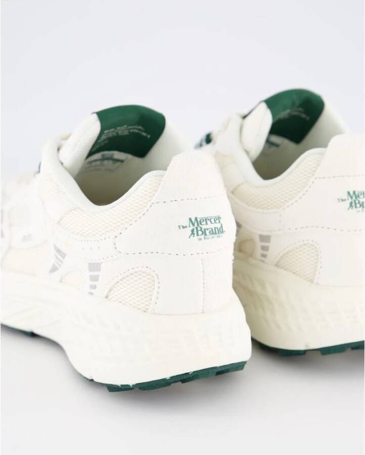 Mercer Amsterdam Max Suede Witte Sneakers