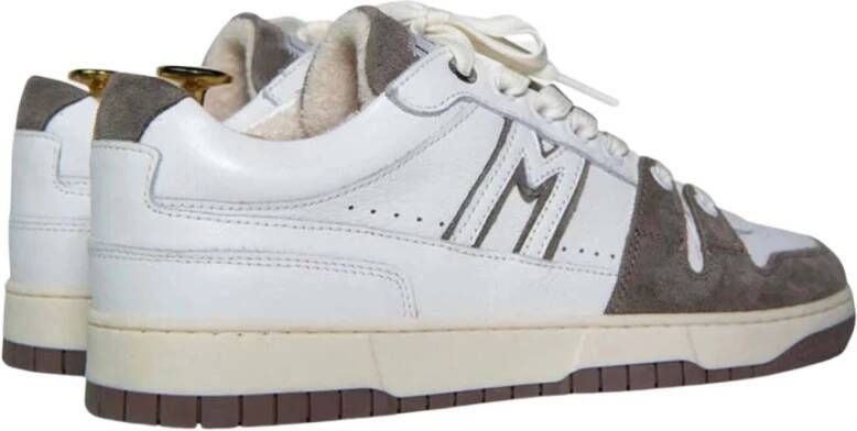 Mercer Amsterdam Mercer The Brooklyn M Vintage Sneakers Wit White Heren Schoenen