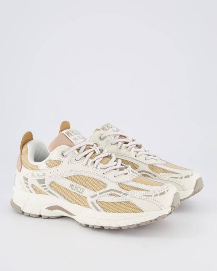 Mercer Amsterdam Nappa Re-Run Damesmode Sneakers White Dames