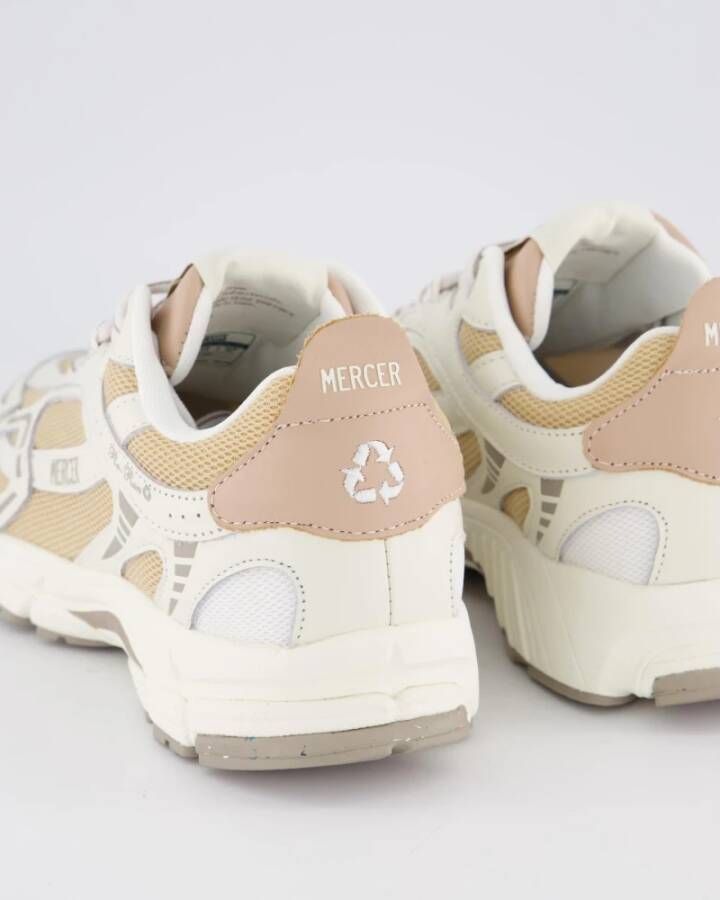Mercer Amsterdam Nappa Re-Run Damesmode Sneakers White Dames