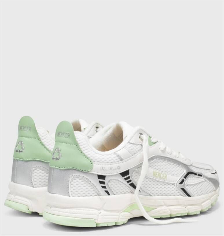 Mercer Amsterdam Re-Run Summer Sneakers Groen Multicolor Heren
