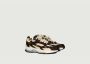 Mercer Amsterdam Mercer The Re-Run Pineapple Sneakers Donkerbruin Me223037 802 Bruin Heren - Thumbnail 4