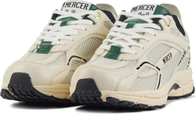 Mercer Amsterdam Sneakers Gebroken wit combi Beige Heren