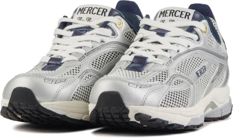 Mercer Amsterdam Sneakers Zilver Grijs Dames