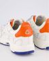 Mercer Amsterdam Stad Re-Run Sneakers Blauw Wit - Thumbnail 2