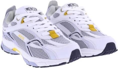 Mercer Amsterdam The Re-Run Wit Grijs Sneakers