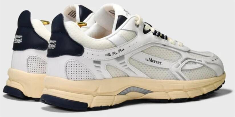 Mercer Amsterdam Vintage Re-Run Sneakers in Wit