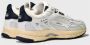 Mercer Amsterdam Vintage Re-Run Sneakers in Wit - Thumbnail 2