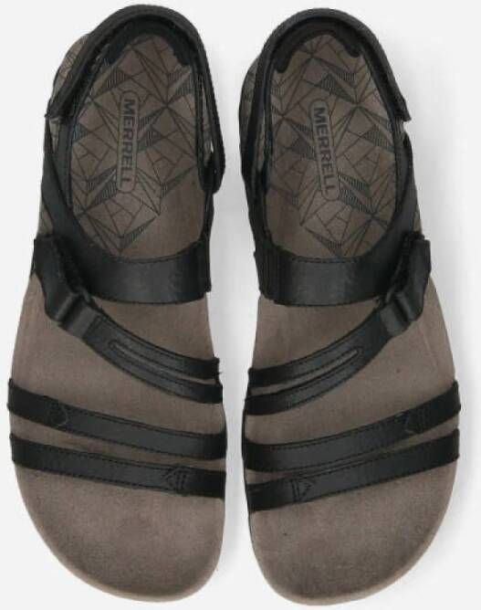 Merrell Flat Sandals Zwart Dames