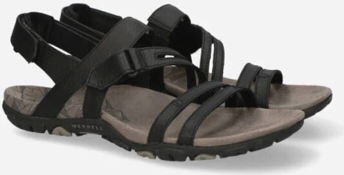Merrell Flat Sandals Zwart Dames