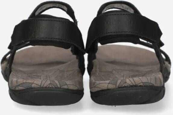 Merrell Flat Sandals Zwart Dames