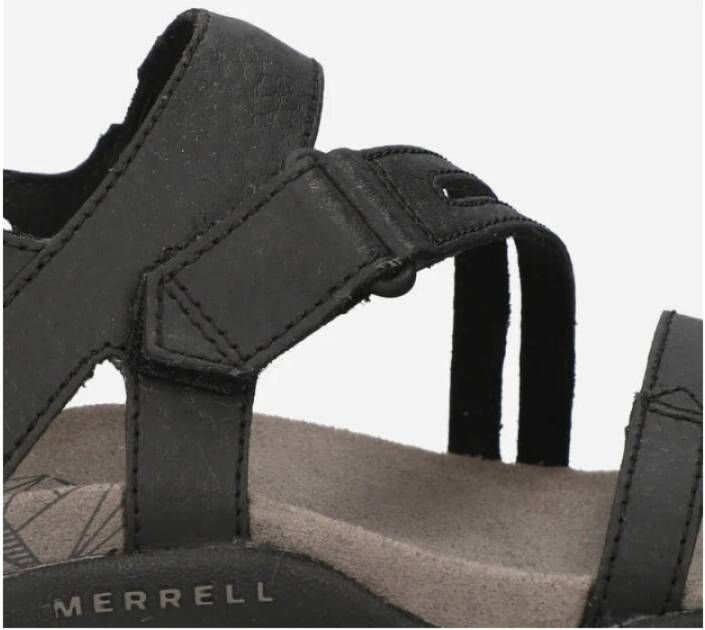 Merrell Flat Sandals Zwart Dames