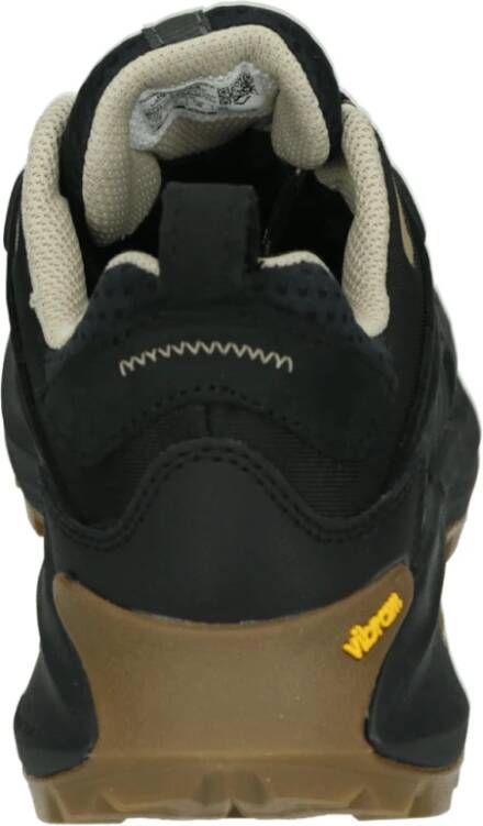 Merrell Sportieve Lage Schoenen Zwart Leer
