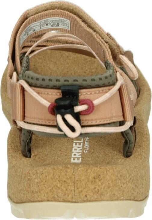 Merrell Sportieve Sandalen Roze Multi Leer
