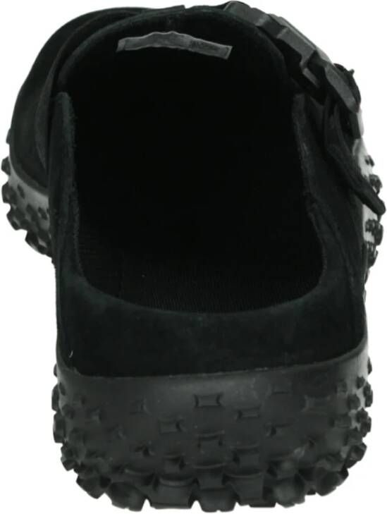 Merrell Zwarte Nubuck Slide Sandalen