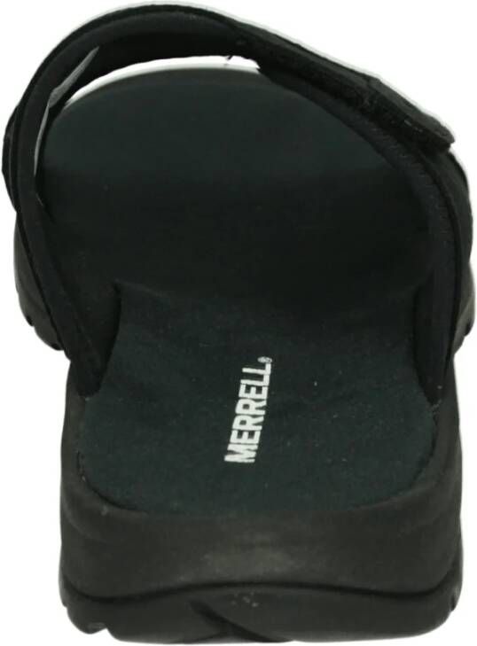 Merrell Zwarte Slide Sandalen