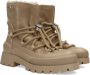Mexx Enkellaars Pisana Kyoto Donker Beige Vrouwen Dark Beige - Thumbnail 9
