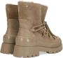 Mexx Enkellaars Pisana Kyoto Donker Beige Vrouwen Dark Beige - Thumbnail 10