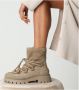 Mexx Enkellaars Pisana Kyoto Donker Beige Vrouwen Dark Beige - Thumbnail 14