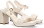 Mexx Beige Platte Sandalen voor Vrouwen Beige Dames - Thumbnail 3