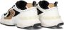 Mexx Bruin en Wit Lage Sneakers Multicolor Dames - Thumbnail 9