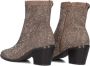 Mexx Enkellaars Peach Mara Taupe zilver Vrouwen Taupe zilver - Thumbnail 10