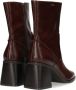 Mexx Enkellaars Philène Maya Donker Cognac Vrouwen Dark Cognac - Thumbnail 6