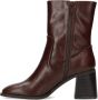 Mexx Enkellaars Philène Maya Donker Cognac Vrouwen Dark Cognac - Thumbnail 7