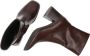 Mexx Enkellaars Philène Maya Donker Cognac Vrouwen Dark Cognac - Thumbnail 8