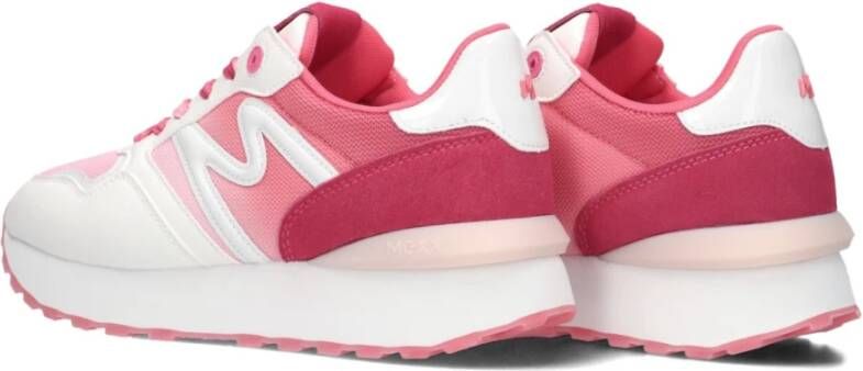 Mexx Casual Roze Sneakers met Ronde Neus
