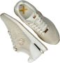 Mexx Glitter Sneaker met Metallic Gouden Draad Beige Dames - Thumbnail 2