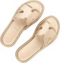 Mexx Gouden Lotus Slippers Vrouwen Volwassen Yellow Dames - Thumbnail 17