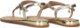 Mexx Gouden Reptielenprint Sandalen Yellow Dames - Thumbnail 11