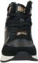 Mexx Sneaker Haley Zwart Dames Sneakers - Thumbnail 6
