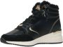 Mexx Sneaker Haley Zwart Dames Sneakers - Thumbnail 11