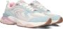 Mexx Lage sneakers Norah blauw grijs roze Multicolor Dames - Thumbnail 4