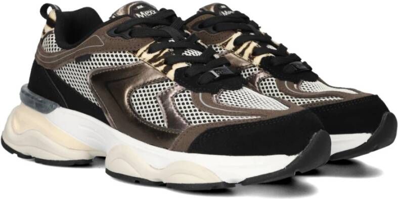 Mexx Norah Komo Dames Sneakers Zwart Multicolor Dames