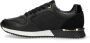 Mexx Fleur Lage sneakers Leren Sneaker Dames Zwart - Thumbnail 8