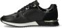 Mexx Fleur Lage sneakers Leren Sneaker Dames Zwart - Thumbnail 13